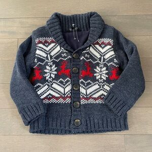 Cozy Knit Kids Cardigan Sweater